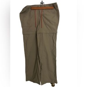The North Face Women's Horizon Convertible Hiking Pants Beige Size 8 NWT
